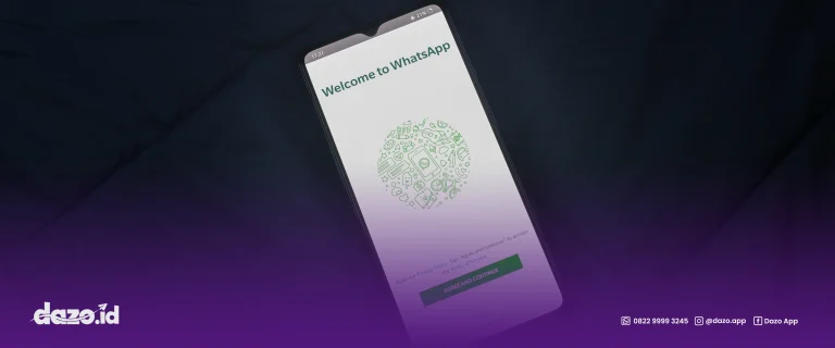terdapat HP dengan tampilan WhatsApp begini Cara Membuat Link WhatsApp
