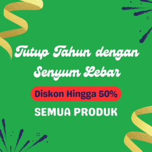 Contoh postingan promo akhir tahun